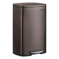 thumbnail image 1 of SONGMICS 13.2 Gal (50L) Kitchen Trash Can, Pedal Garbage Can with Plastic Inner Bucket, Soft Closure, 1 of 8