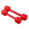 thumbnail image 3 of IFANLANDOR 2pcs Toddler Dumbbells Weights Set Red for Indoor Playtime, 3 of 8