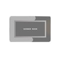 thumbnail image 2 of Dvkptbk Bath Mat Bathroom Rugs Non Slip Absorbent Stain Resistant Quick Dry Washable Bathroom Rug Bath Mats for Bathroom Floor Tub Sink Shower Mat Easy Care Gray 16"x24", 2 of 8