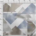 thumbnail image 3 of oneOone Rayon Dusty Gray Fabric Geometrical Craft Projects Decor Fabric Printed By The Yard 56 Inch Wide, 3 of 4