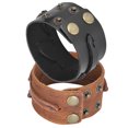 thumbnail image 3 of Casual Jewelry,2Pcs Leather Bracelet HandMade Punk Bracelet Leather Bracelet Precision Engineered, 3 of 14