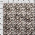 thumbnail image 3 of oneOone Viscose Jersey Peach Fabric Text Craft Projects Decor Fabric Printed By The Yard 60 Inch Wide, 3 of 5