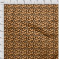 thumbnail image 3 of oneOone Cotton Poplin Twill Mustard Yellow Fabric Skull Sewing Material Print Fabric By The Yard 56 Inch Wide, 3 of 4