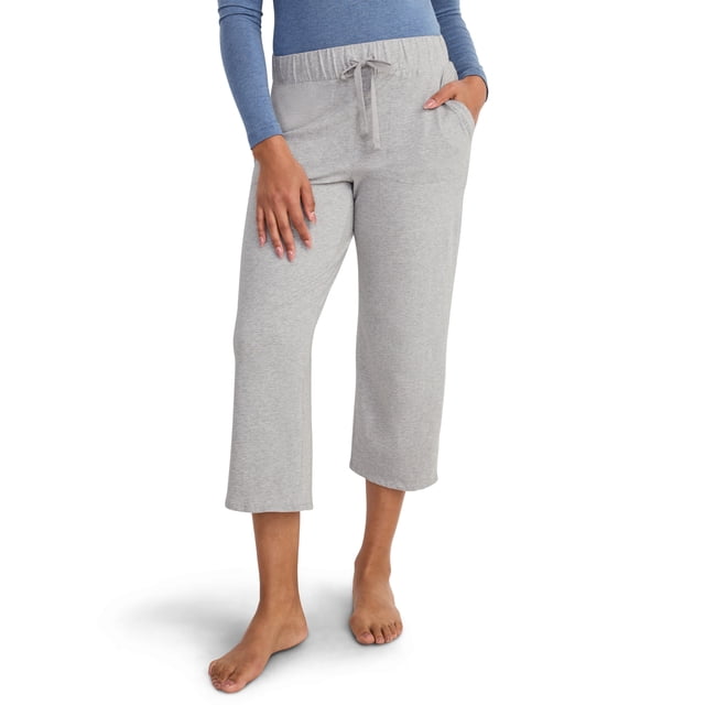 Jockey Pantalon Capri Extensible en Coton Biologique pour Femmes