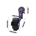 thumbnail image 3 of Qonioi Car Inlaid Rotating Phone Holder, 360 Degree Rotation Suction Cup Car Mount for Navigation, Universal Dashboard Windshield Phone Stand for All Phones, 3 of 6