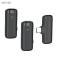 thumbnail image 4 of Bower Dual Wireless Microphone System with Noise Reduction, Charging Case & USB-C Receiver, 4 of 6