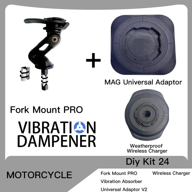 Support de Téléphone pour Moto, Support de Fourche / Support de Forme, Support de Téléphone PRO