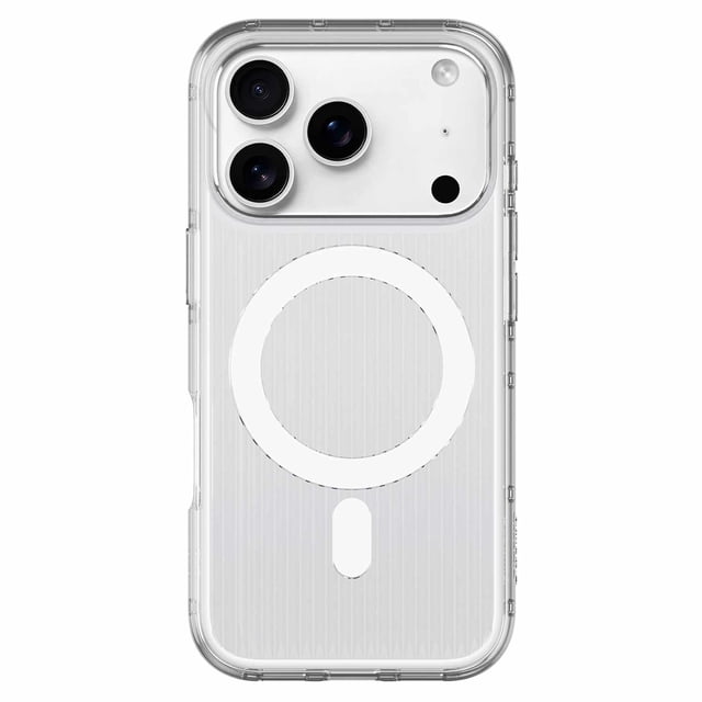 Nimbus9 Étui Alto 2 MagSafe Clair pour iPhone 17 Pro avec Mince, design transparent avec Système de Montage MagSafe Intégré pour Recharge Sans Fil, protection Améliorée des Bords de Caméra Autour des triple Objectifs, Conception FLEXONITE pour protection contre les Chutes de 16 Pieds, et Côtés Antidérapants avec Prise en Main.