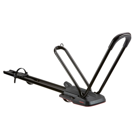 Yakima HighRoad Rooftop Upright Bike Mount with TorqueRight Knob and Tray, Black