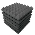 thumbnail image 2 of TIMIFIS Sound Insulation Sponge 6Pcs Acoustic Foam Stop Absorption Sponge Ktv Soundproof Home Decor, 2 of 3