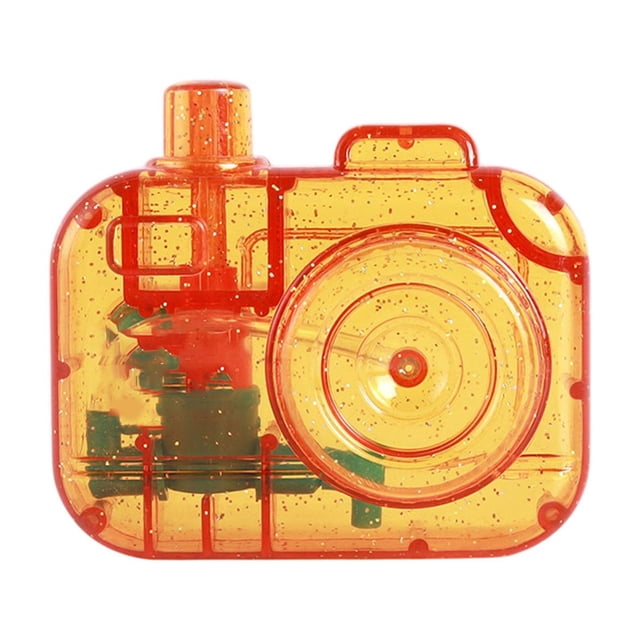 Fesfesfes Pistolets à Eau en Forme d'Appareil Photo Jouet Design de Simulation Été Extérieur Plage Jeux d'Eau Pression Pulvérisation Action Appareil Portable