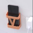 thumbnail image 5 of Mobile Phone Charging Bedside Placing Rack Fixed Sticking Wall Mounting No Punch Holes Place Phone Multifunctional Device, 5 of 5