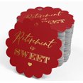 thumbnail image 4 of Inkdotpot Gold Foil Paper Hang Tags Retirement Is Sweet Text Favor Tags 50 Pieces, 4 of 6