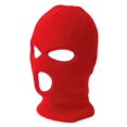 thumbnail image 1 of TopHeadwear Masque de Ski d'Hiver à 3 Trous - Rouge, 1 of 2