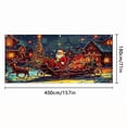 thumbnail image 3 of Fwttom Garage Rideau de Porte, Housse de Décoration de Noël pour Porte de Garage Housse de Décoration de Porte de Garage Père Noël Décoration des Fêtes, 3 of 7