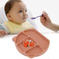 thumbnail image 4 of Toddler Plates With Suction  Silicone Divided Plates For Babies & Toddlers, 4 of 8