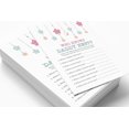 thumbnail image 3 of Inkdotpot Gender Neutral Who Knows Daddy BestBaby Shower GameCards-FunActivity Cards Set Of 50Star Party Theme, 3 of 5