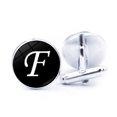 thumbnail image 3 of LYMAYTER Letter Cufflinks 1 Pair Men's Cufflinks - Letter Pattern, Electroplated, 3 of 7