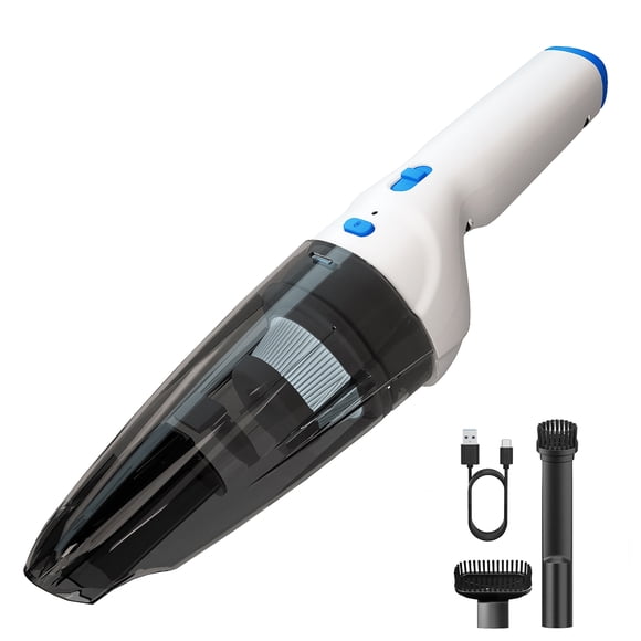 Panni 8V Cordless Hand Vacuum, White, H5012