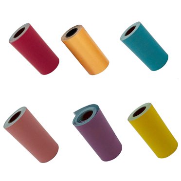 Baohd Waterproof Thermal Paper High Strength Lightweight Sticker Fast Drying Wear-resistant Printer Paper Exquisite Appearance Photo Blue