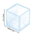 thumbnail image 4 of 4pcs/set Table Foot Cap Rubber Chair Leg Protector chair leg Square Furniture Floor Foot Pad, 40x40mm, 4 of 9