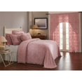 thumbnail image 1 of Better Trends BSWRDOPI Collection Anneau de Mariage Couvre-Lit Taille Complète-Double, Rose, 1 of 5