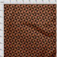 thumbnail image 3 of oneOone Viscose Chiffon Fabric Geometric Block Printed Fabric 1 Yard 42 Inch Wide, 3 of 4
