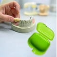 thumbnail image 3 of Petite Dentier avec Trous Reteneur Reteneur Rangement pour Dentier Plateau Molaire, 3 of 8