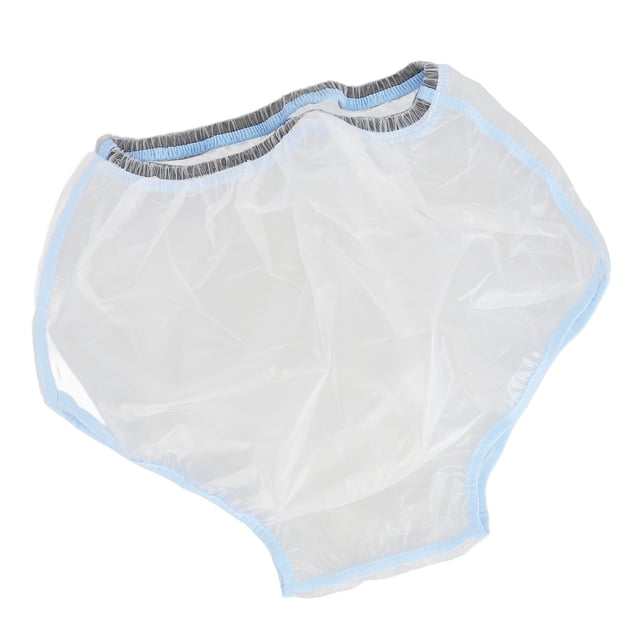 Pantalon d'Incontinence Imperméable Réutilisable, Couverture de Douche Imperméable à Étanchéité Douce en Matériau Respirant, Ajustement Universel pour sous-Vêtements de Douche Unisexes Imperméables avec Autocollants Imperméables