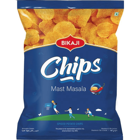 Bikaji Chips Mast Masala, 80g