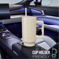 thumbnail image 3 of Gobelet en Acier Inoxydable de 40 oz avec Couvercle à Paille – Rétention Chaude et Froide de 24+ Heures, Conception Étanche au Quart de Tour, Compatible avec Porte-Gobelet – Buttercup, 3 of 10