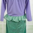 thumbnail image 4 of Déguisement de Princesse Mermaid pour Filles, Cosplay, Fête, avec Accessoires, 4 of 6