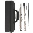thumbnail image 2 of Sophisticated Production Silver Flute, 16 Hole C Flute For Home Beginners Silver, 2 of 8
