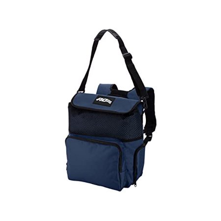 AO Coolers Backpack Soft Cooler with High-Density Insulation, Navy, 18-Can