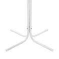 thumbnail image 4 of Afuera Living Steel Metal Outdoor Bistro Table in White Satin, 4 of 7