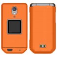 thumbnail image 2 of Case for CAT S22 Flip Phone, Nakedcellphone Slim Hard Shell Protector Cover - Bright Orange, 2 of 7