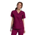 thumbnail image 1 of Landau Haut de Blouse Médicale pour Femmes : 4 Poches, Coupe Classique Décontractée, Col en V Durable 8219, 1 of 4