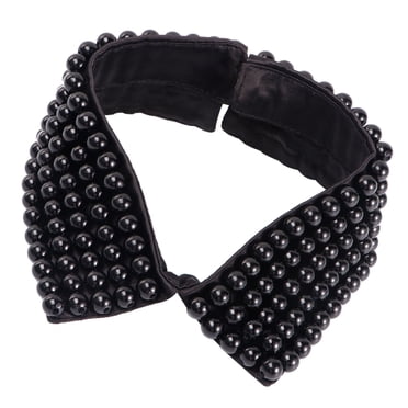 OULII 1Pcs Faux Shirt Collar Detachable Lace Black Clothing Accessory for Party