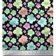 thumbnail image 1 of Soimoi Rayon Fabric Artistic Floral Print Fabric by Yard 42 Inch Wide, 1 of 3