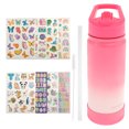 thumbnail image 2 of Grusce Bouteille d'Eau pour Enfants avec Couvercle à Paille 500 ml Bouteille d'Eau Isolée avec Poignée Bouteille d'Eau en Acier Inoxydable à Isolation sous Vide Bouteilles d'Eau sous Vide Étanches Réutilisables à Double Paroi sous Vide pour Enfants, 2 of 9