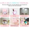 thumbnail image 4 of LED Girls Desk Lamp, Eye Friendly Table Lamp with Pen Holder, Rechargeable USB Port, 2 Color Temperatures for Teenage Students, 4 of 5