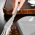 thumbnail image 3 of LNGOOR Mini Dustpan and Brush Set  Nesting Snap-On Design  Portable  Compact Dust Pan and Hand Broom for Cleaning  Daily Cleaning Necessity Plastic Mini Dustpan Set, 3 of 6