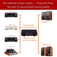 thumbnail image 3 of LYNEPaUalO Amplifier Speaker Selector Switch Switcher 4 Input 2 Output or 2 In 4 Out Power Amplifier Speaker Selector Switcher 300W Per Channel Speaker Switch Dispenser Comparator, 3 of 7