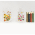 thumbnail image 1 of Dried Flower Bookmark Making Kit, 20pcs Easy DIY Transparent Bookmarks, Clear Jars Stickers Set, 1 of 9