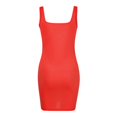 thumbnail image 4 of GZWYHT Robes d'Été, Robes pour Femmes 2025 Robe d'Été Aguichant pour Femme Ajustée à Encolure Carrée Sans Manches Robe Débardeur Robes d'Été pour Femmes, Robes Midi, Robe Rouge 2, Robe de Plage L, 4 of 7