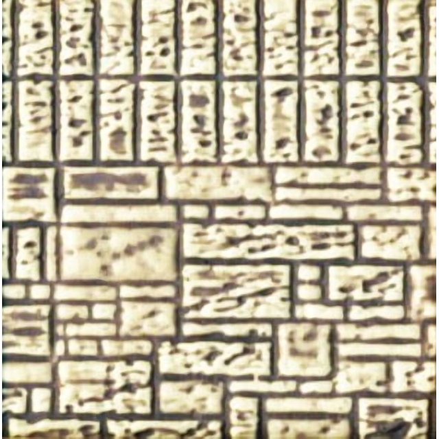 HO Flexible Medium Stone Block Wall (Self Adhesive)