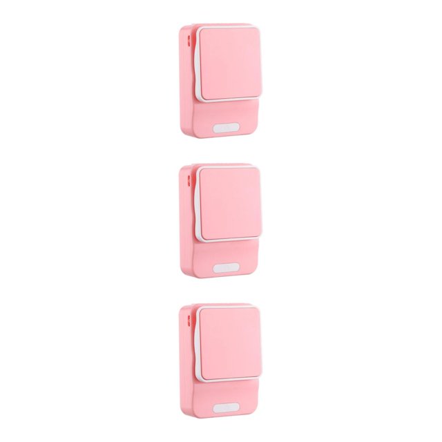 maskred Portable Mini Clip Fan Working Home Personal 60 USB Fan Outdoor Pink Type 2 3Set