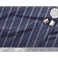 thumbnail image 3 of Soimoi Poly Georgette Fabric Artistic Floral & Stripe Decor Fabric Printed Yard 52 Inch Wide, 3 of 3