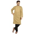 thumbnail image 1 of Atasi Ensemble Kurta-Pyjama Indien Uni pour Hommes Col Mandarin Kurta Décontracté Longue Tenue, 1 of 7