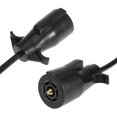 thumbnail image 4 of Unique Bargains 1Pc 7 pin trailer connector for boat trailer lights trailer plug Adapter with 5 FT, 4 of 7